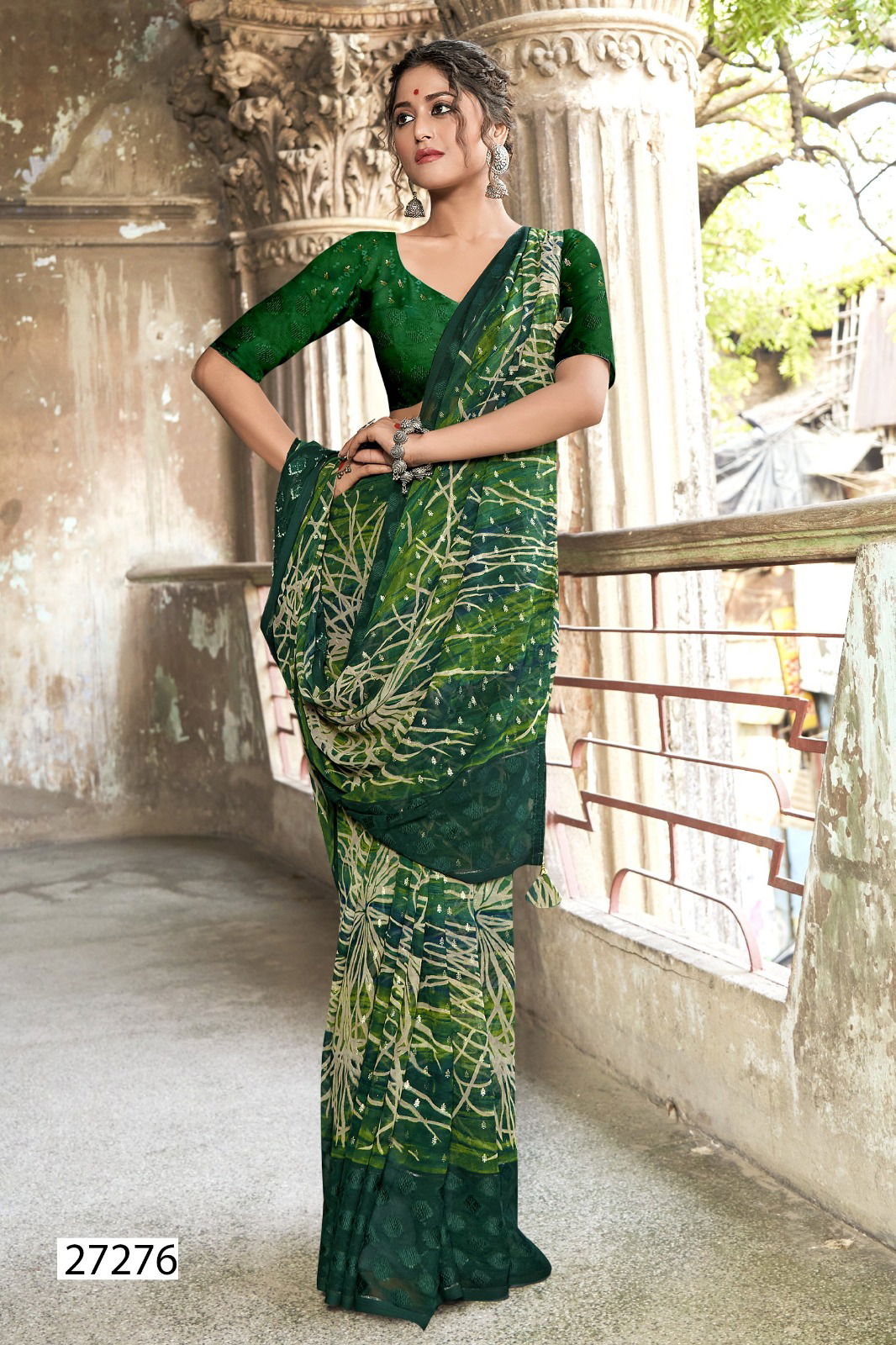 Anvika Vol 2 By Vallabhi Designer Printed Georgette Sarees Wholesalers In Delhi